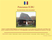 Tablet Screenshot of pensiuneaiubu.ro